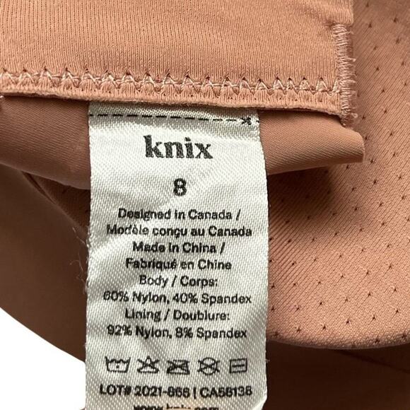 Knix Revolution Padded BlissFit Seamless Nursing Bra Size 8 Tan Stretch Comfort - Picture 6 of 6